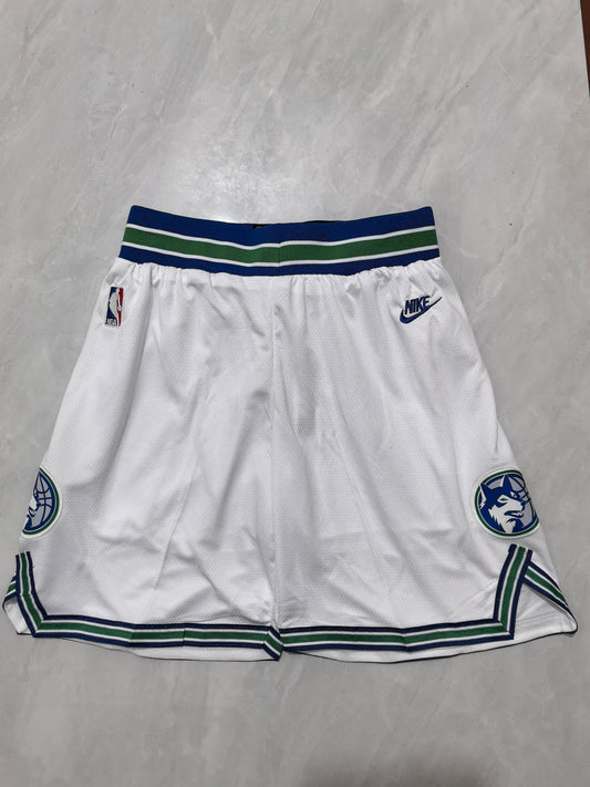 Dallas Mavericks White NBA Shorts S-XXL
