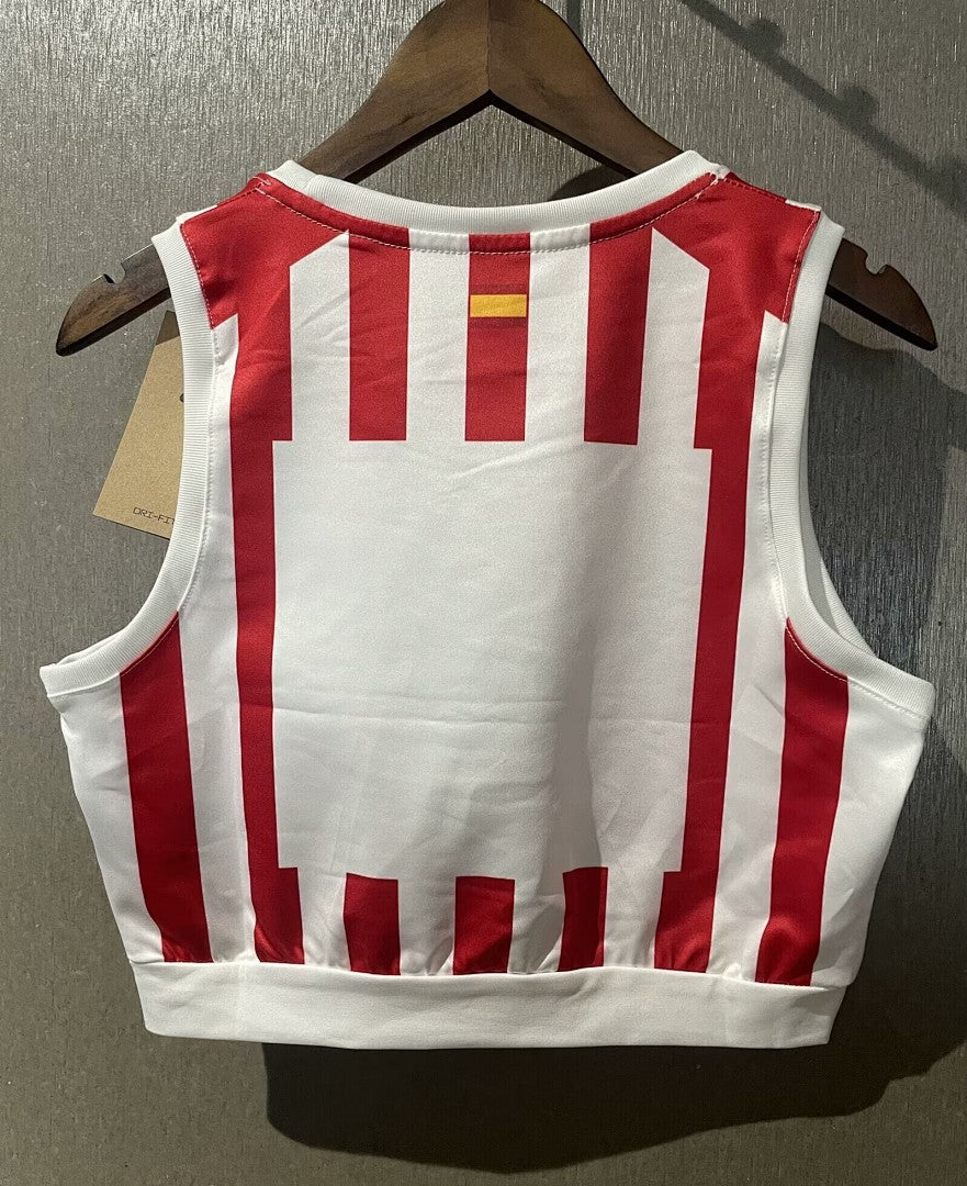/26 Women's Yoga Vest # Atletico Madrid home S-XL2