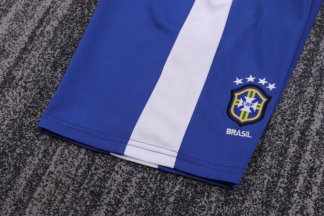 Retro Kids 1998 Brazil Home Long sleeved Football Shirt&amp;Size16-287