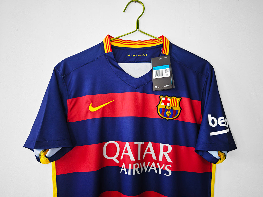 Retro 2015/16 Barcelona home S-XXL6