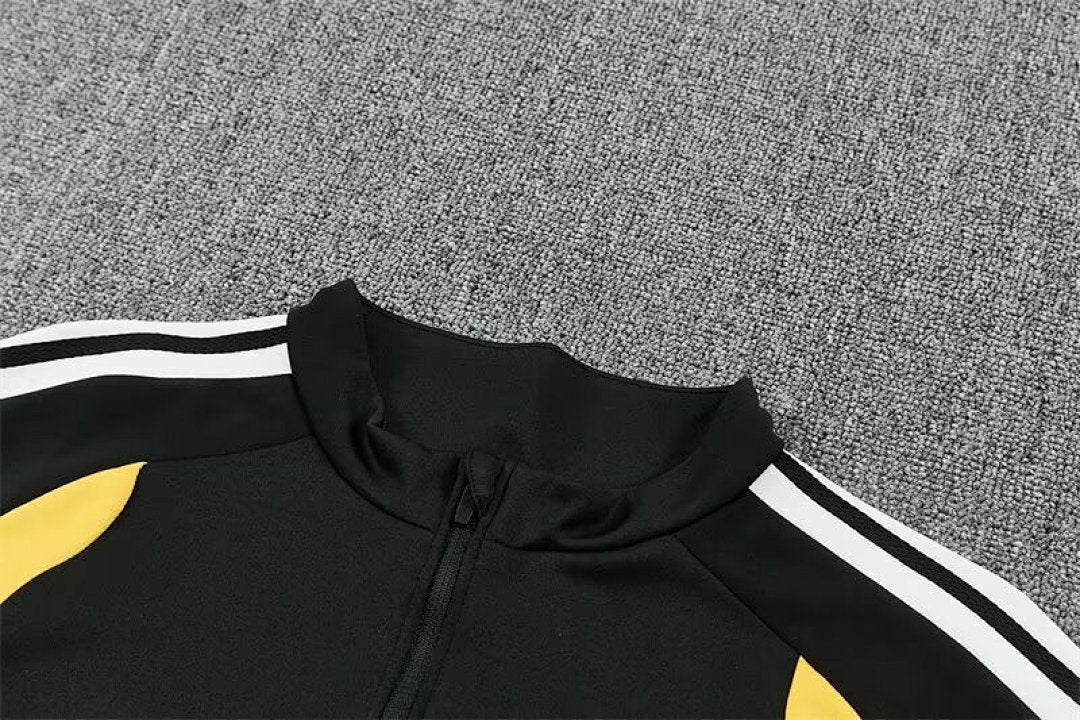 /27 Germany Black Half Pull Training Suit Yupoo Soccer Jerseys (Adults&amp;Kids)8