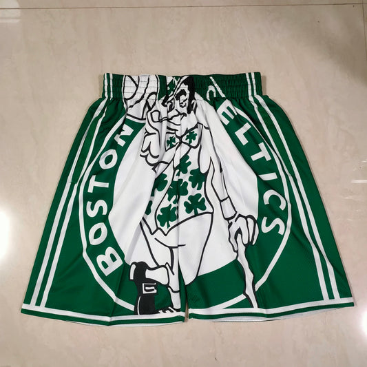 Celtics Green Mitchell&ness Pocket Shorts