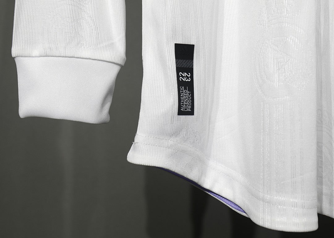 Retro 2022/23 Real Madrid Home Long Sleeve Player Edition S-3XL6