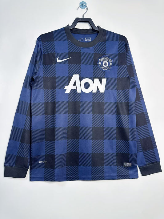 Retro 2013/14 Manchester United away long sleeved S-XXL