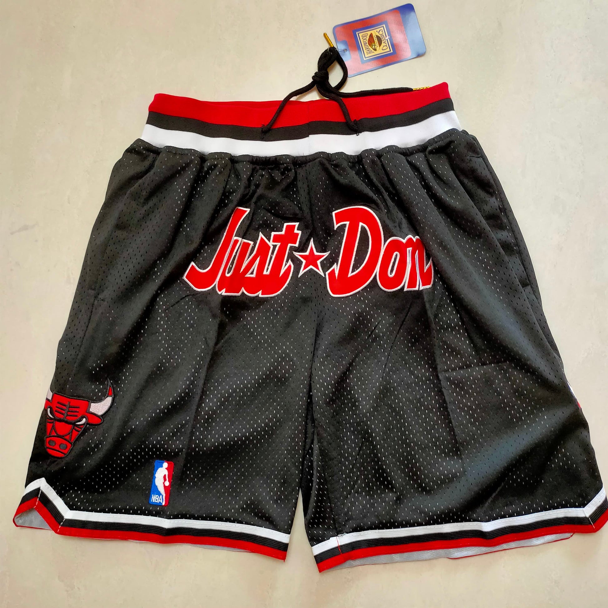 Bulls Black J Top Pocket Shorts
