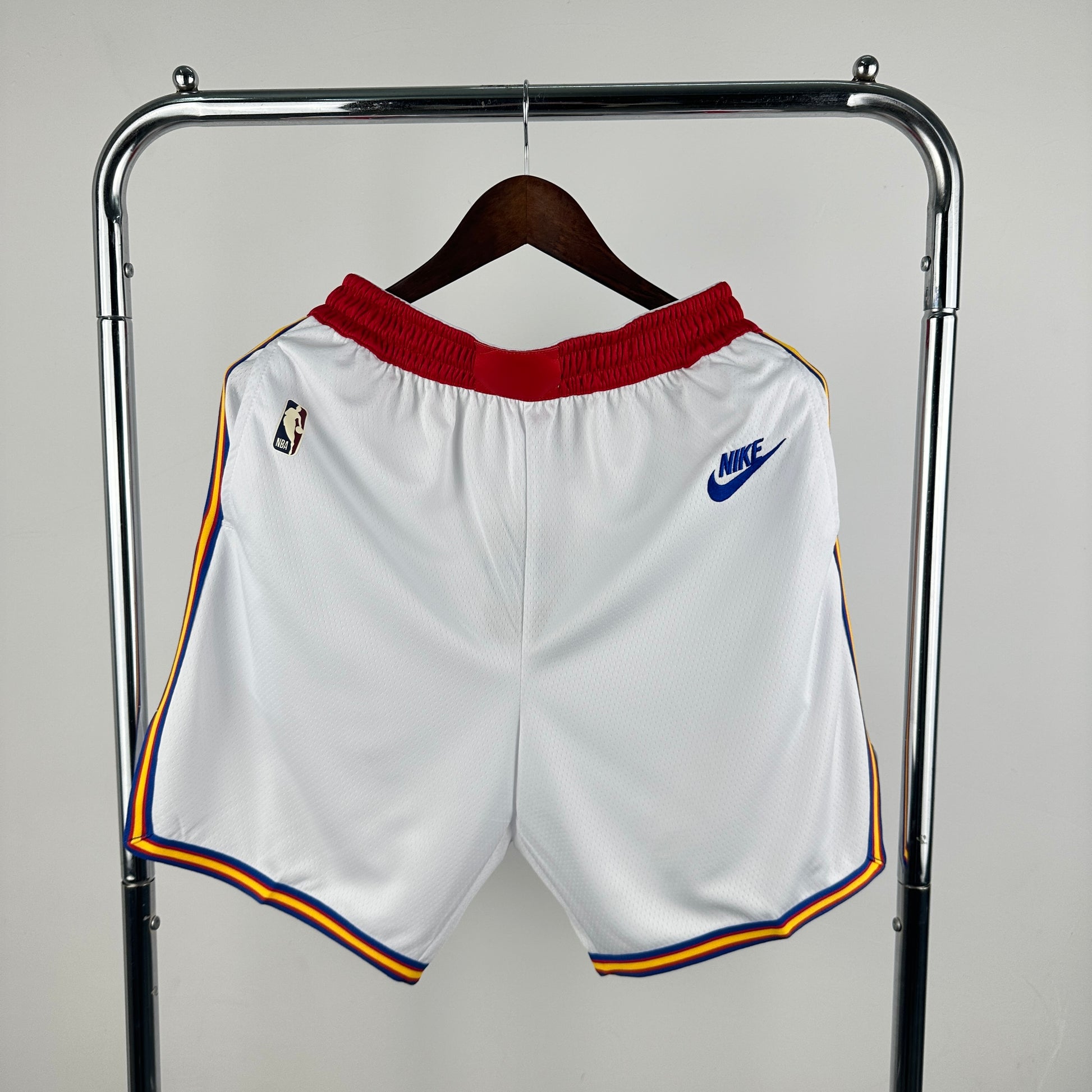 NBA # 25th Season Warriors Retro Shorts S-XXL