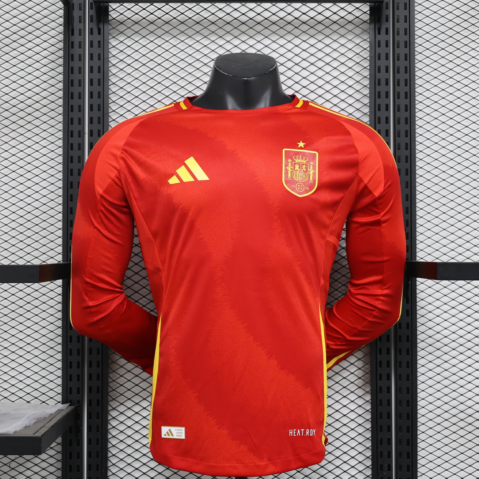 24/25 Long Sleeve Spain Home Player Edition S-XXL