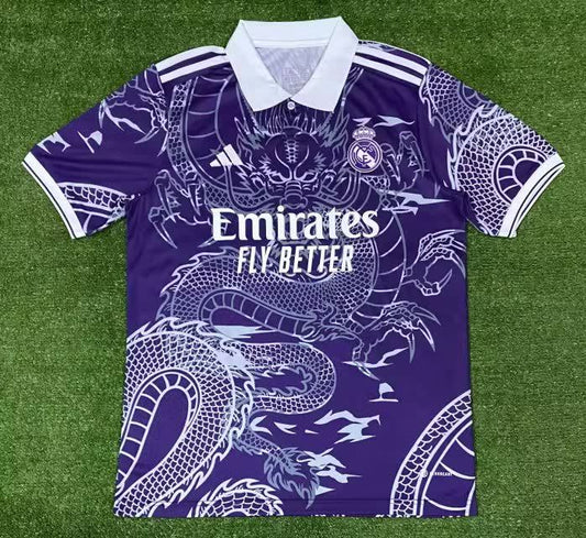 23/24 Real Madrid Purple Dragon Pattern