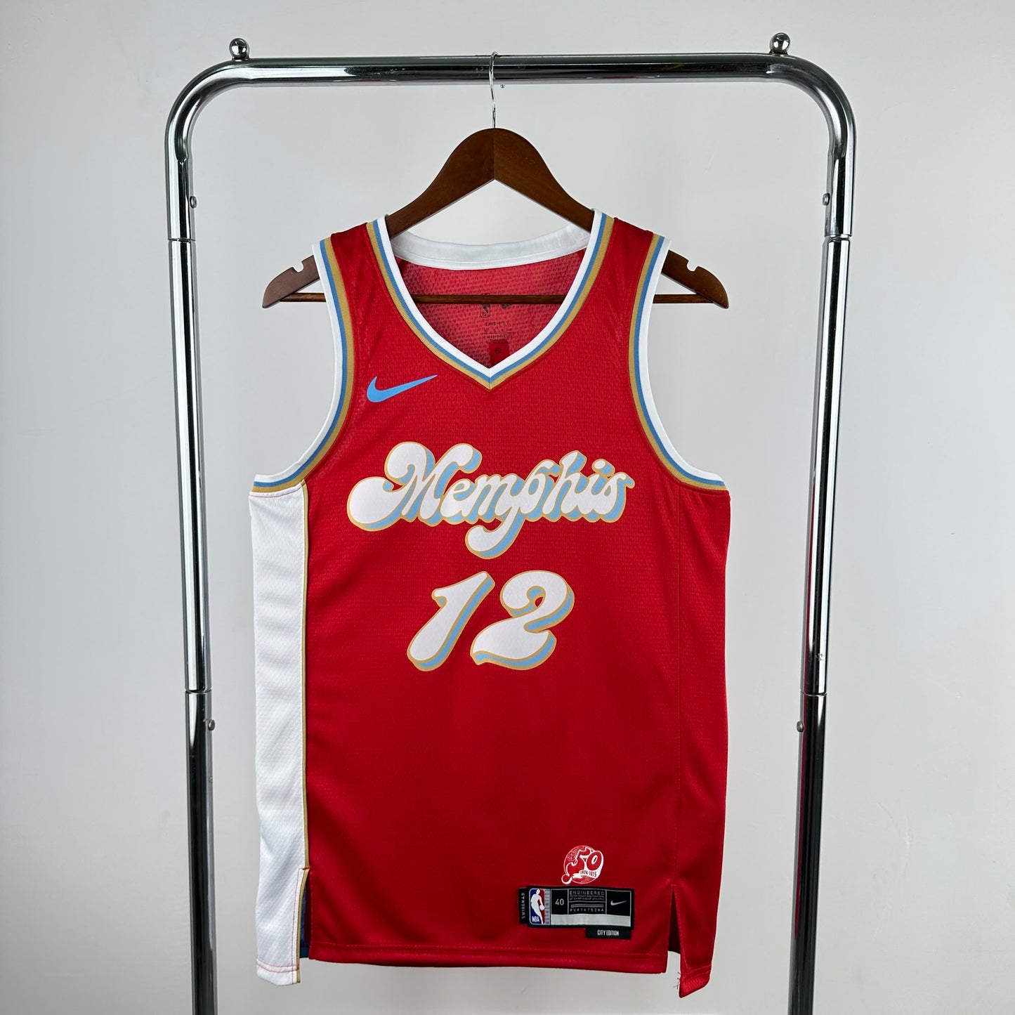 25th season Grizzlies City Edition 12#Morant S-XXL