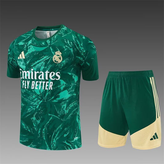 2026/27 Real Madrid Green Camouflage Training Suit (Adults and Kids)