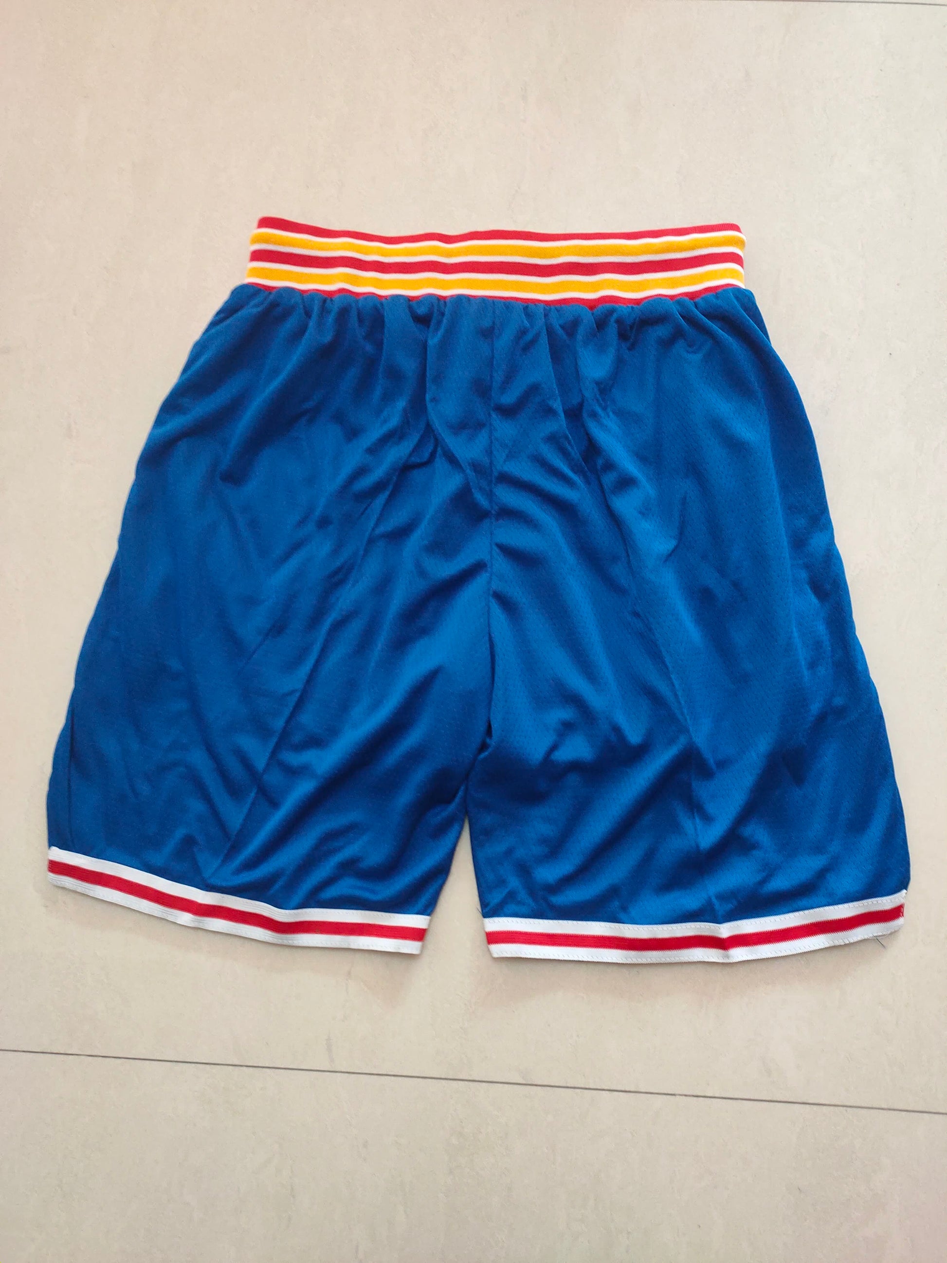 Knicks Blue 75th Anniversary Shorts