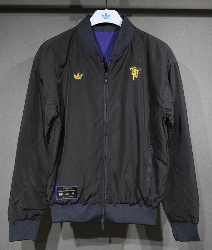 /26 Manchester United leisure culture double-sided sports cotton jacket S-XXL7