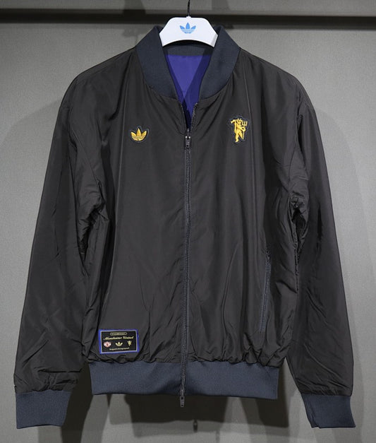 /26 Manchester United leisure culture double-sided sports cotton jacket S-XXL7