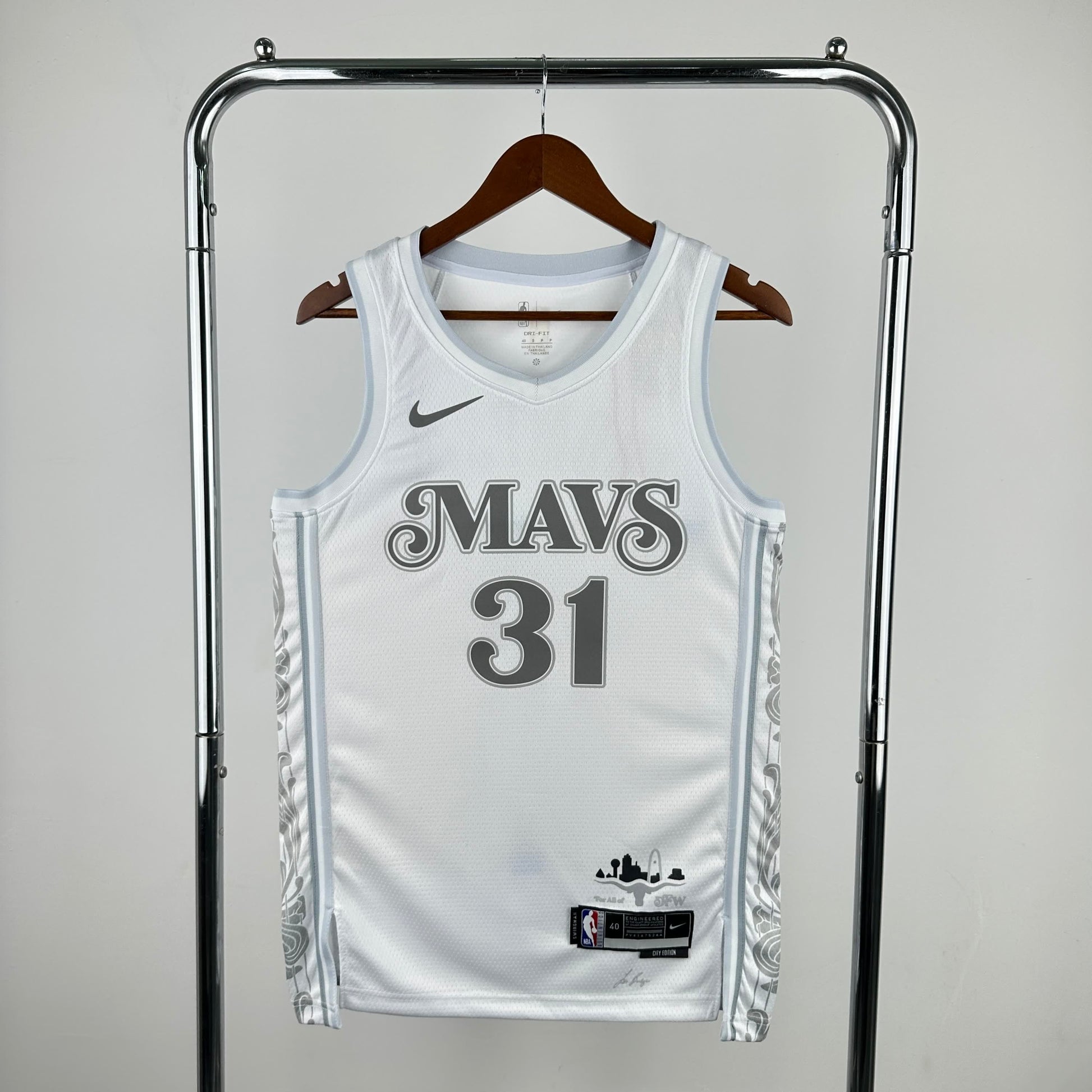 Season 25 Mavericks City Edition 31 # Thomps S-XXL S-XXL on