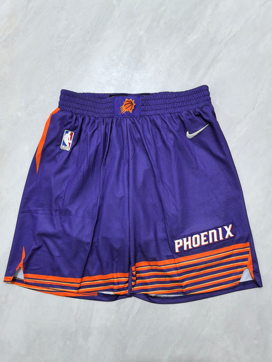 25th Phoenix Suns Purple City Edition NBA Shorts S-XXL