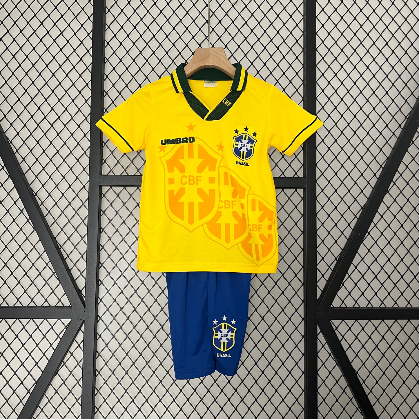 Kids # 93/94 Retro Brazil Home