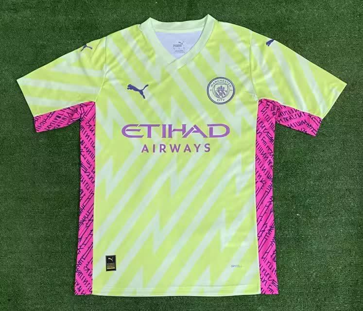23/24 Manchester City FC Fluorescent Green goalkeeper