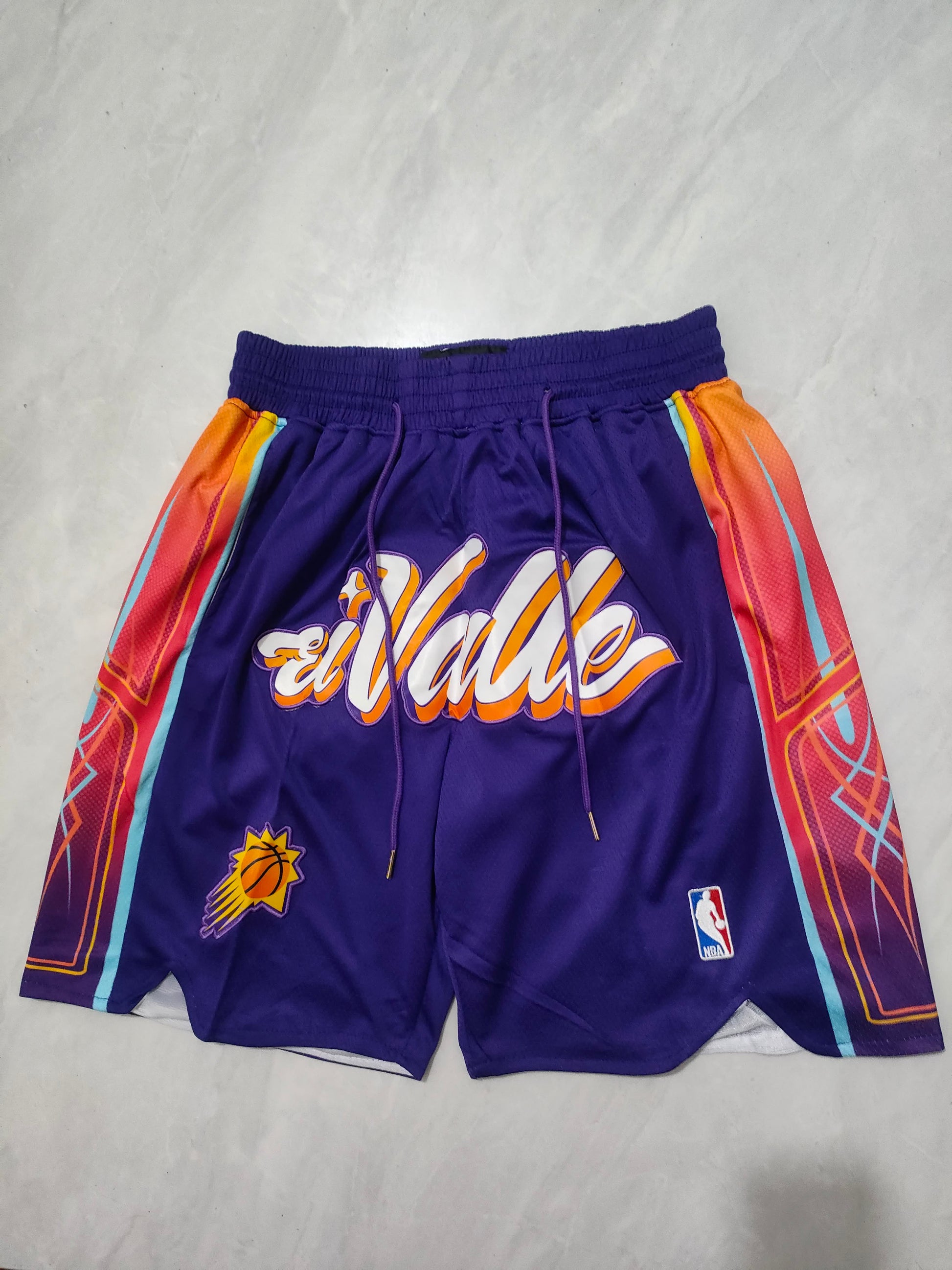 NBA Suns Purple 24 Season City Edition Pocket Shorts