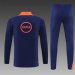 /26 Barcelona Blue Orange Half Pull Training Suit S-XXL8