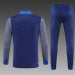 /26 PSG Royal Blue Half Pull Training Suit (Adults&amp;Kids)7