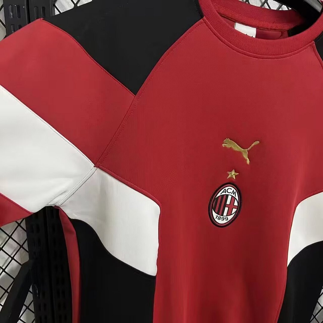 /26 AC Milan Red Hoodie M-3XL5