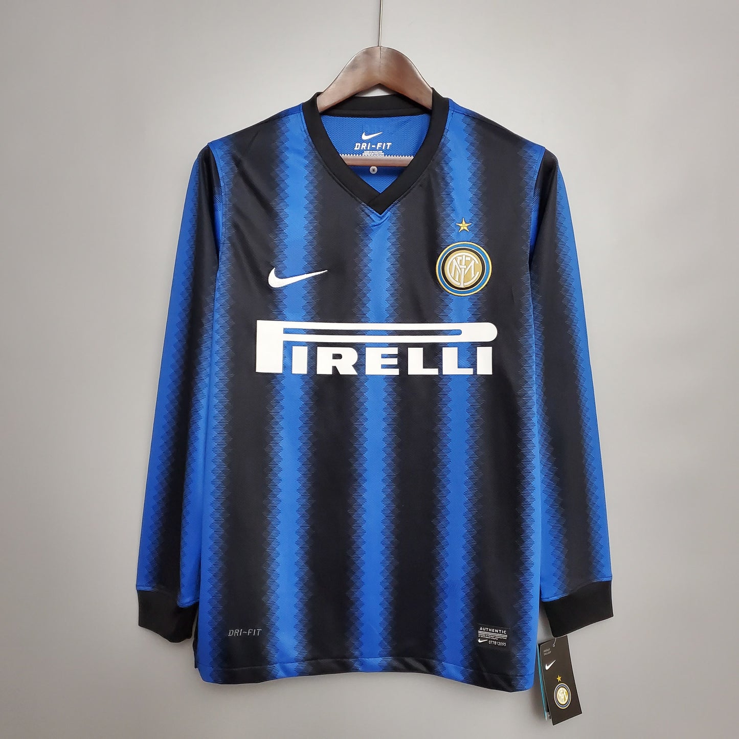 Retro long-sleeved 10/11 Inter Milan home S-XXL