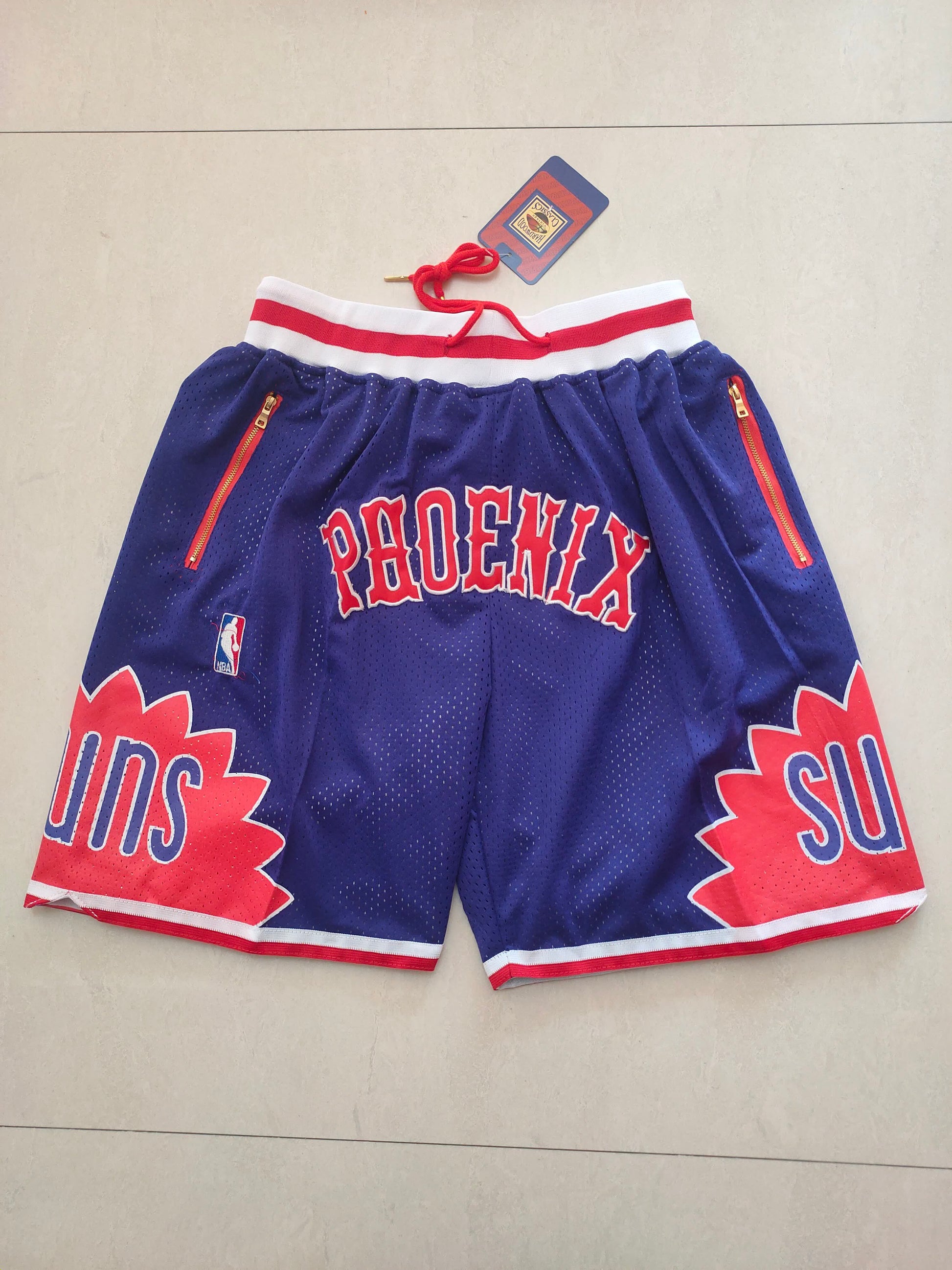 Suns Purple Pocket Shorts