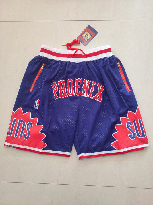 Suns Purple Pocket Shorts