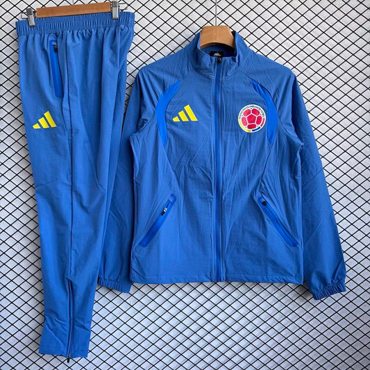 Colombia Deep Blue Windbreaker Set S-3XL5