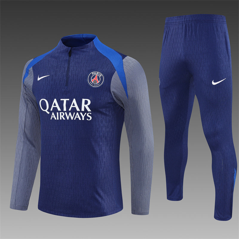 2025/26 PSG Royal Blue Half Pull Training Suit (Adults&amp;Kids)