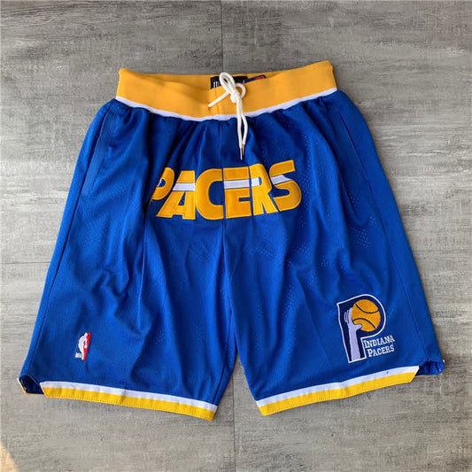 Pacers JUST DON Co branded Vintage Soccer Shorts