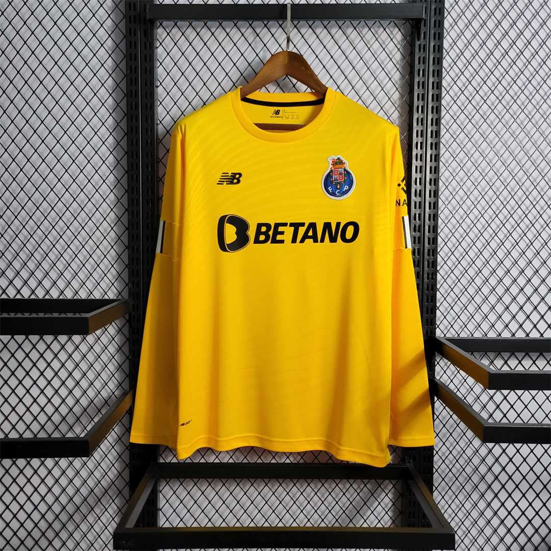 22-23 Porto goalkeeper yellow long sleeve