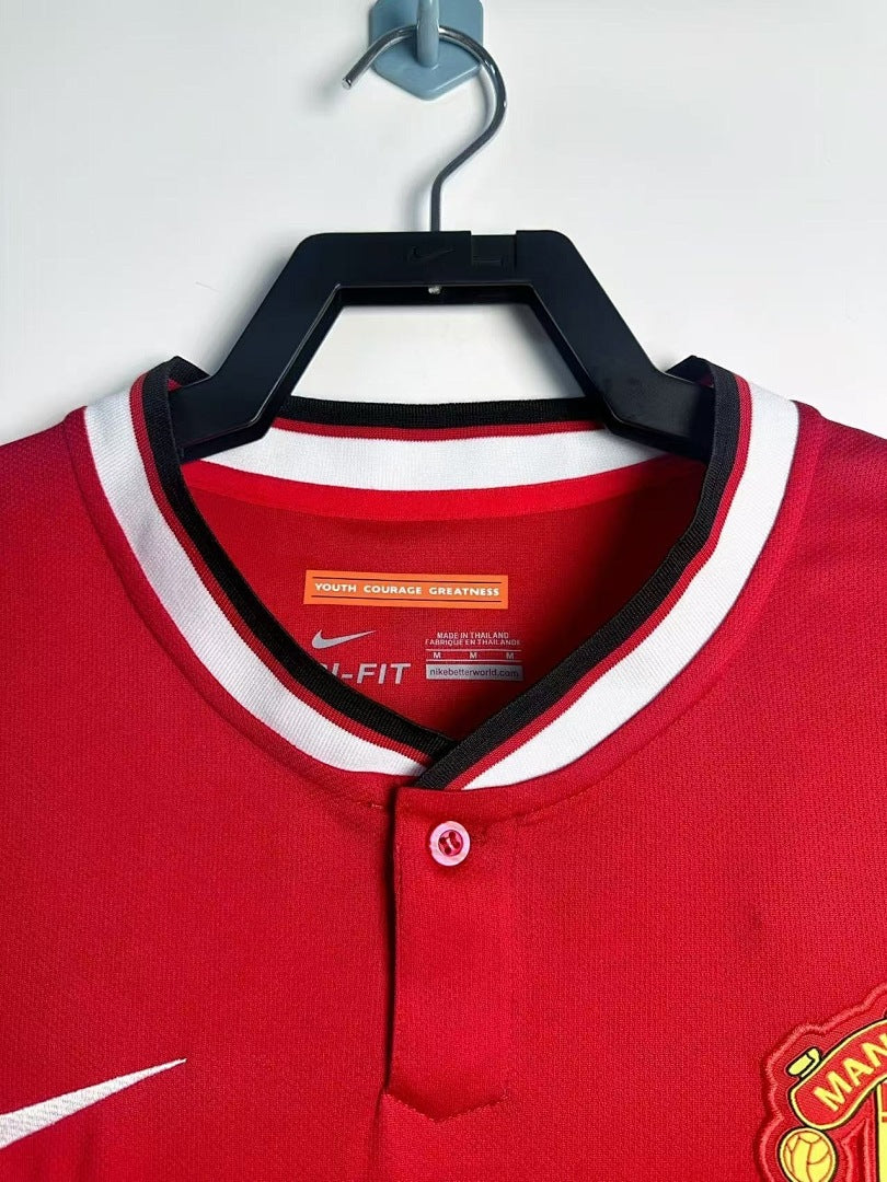 Retro 2014/15 Manchester United home Yupoo Soccer Jerseys S-XXL6