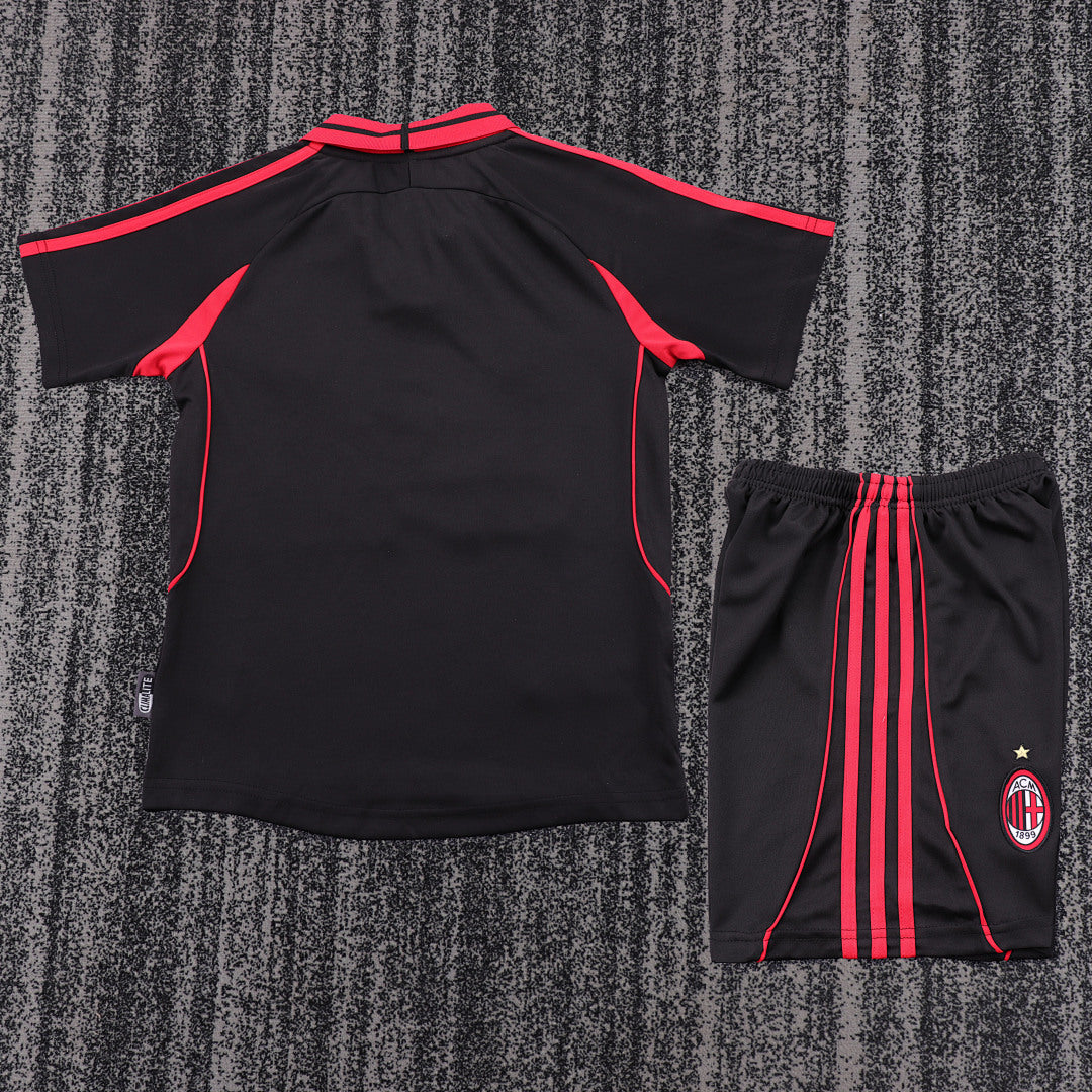 Retro Kids 2000/01 AC Milan Second away football shirt&amp;Size16-287