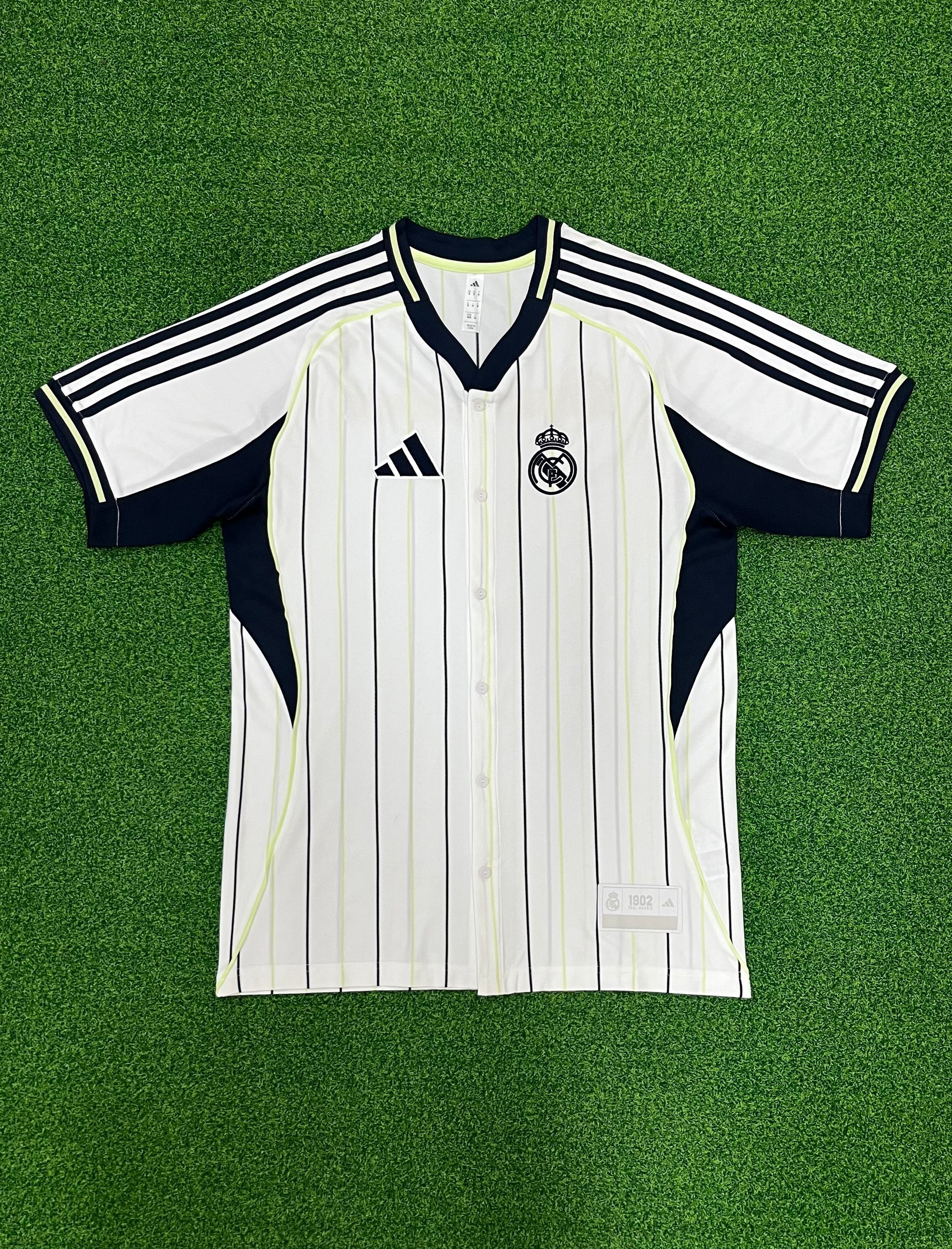 2025 Real Madrid baseball jersey 1:1 S-4XL