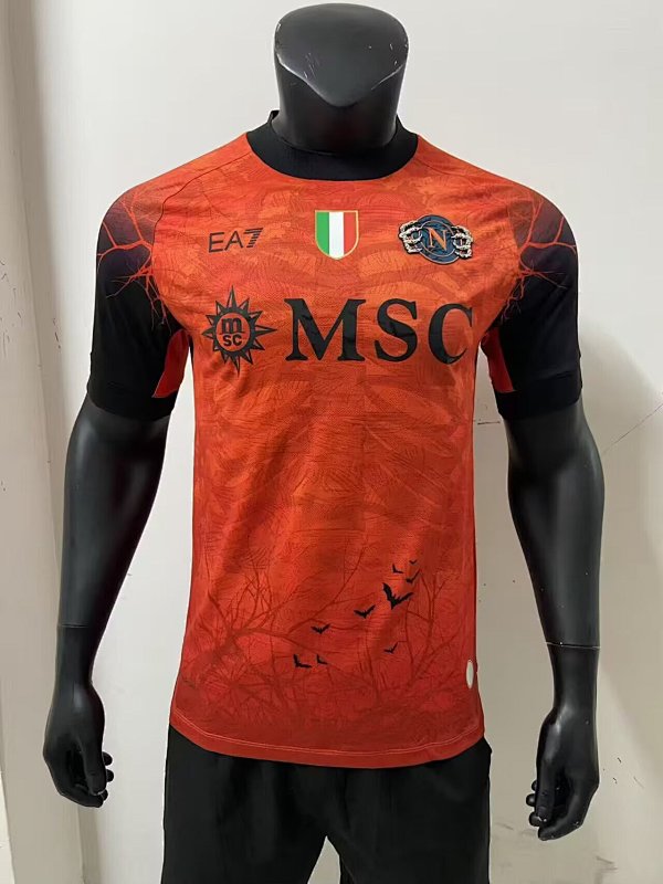 /26 Napoli Halloween Red Player version S-4XL3