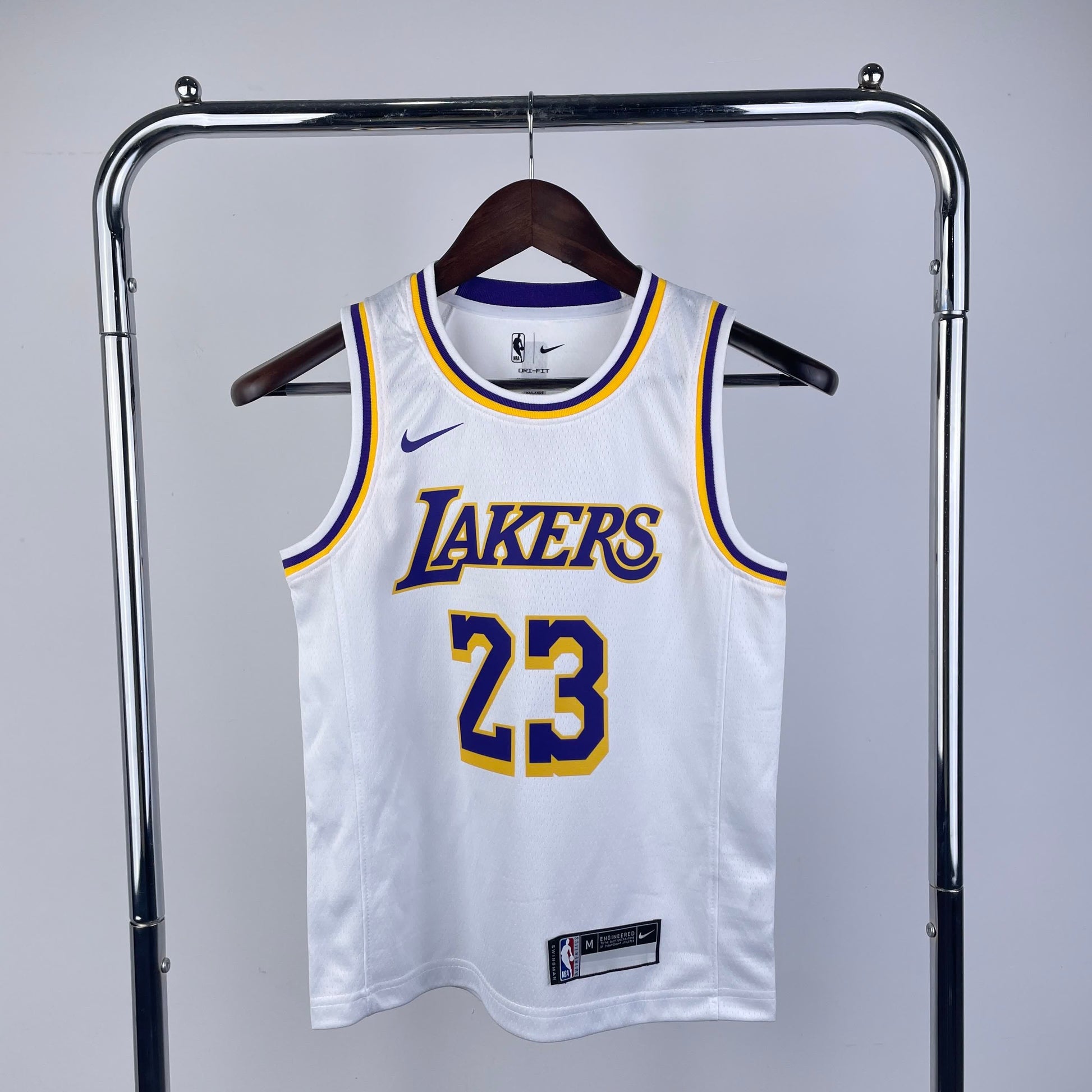 NBA Kids # Lakers White No.23 James