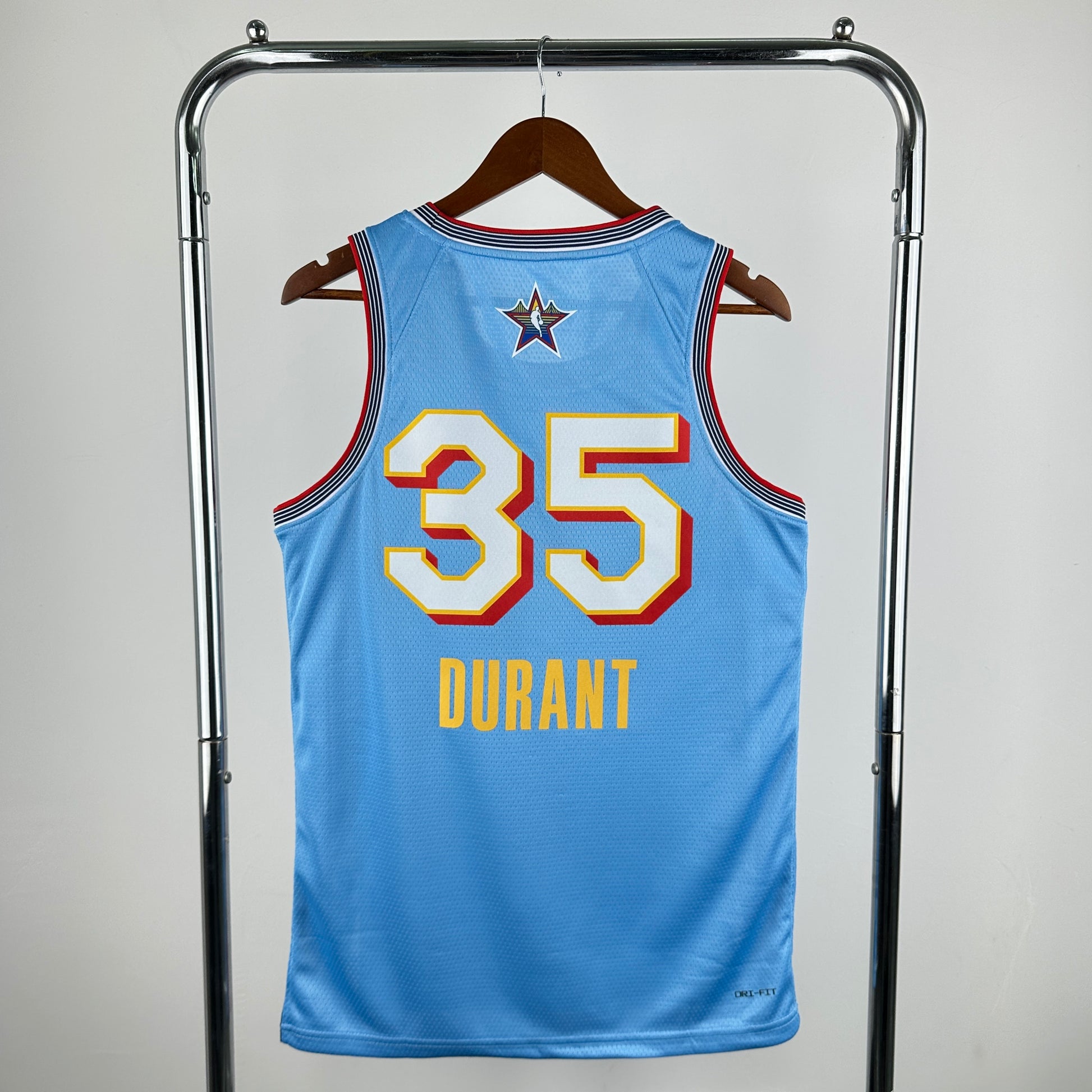 2025 All Star Light Blue 35 # Durant S-XXL