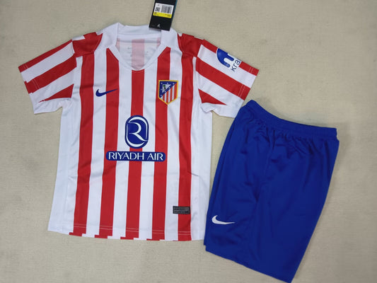 25/26 Kids Atletico Madrid home size 16~28