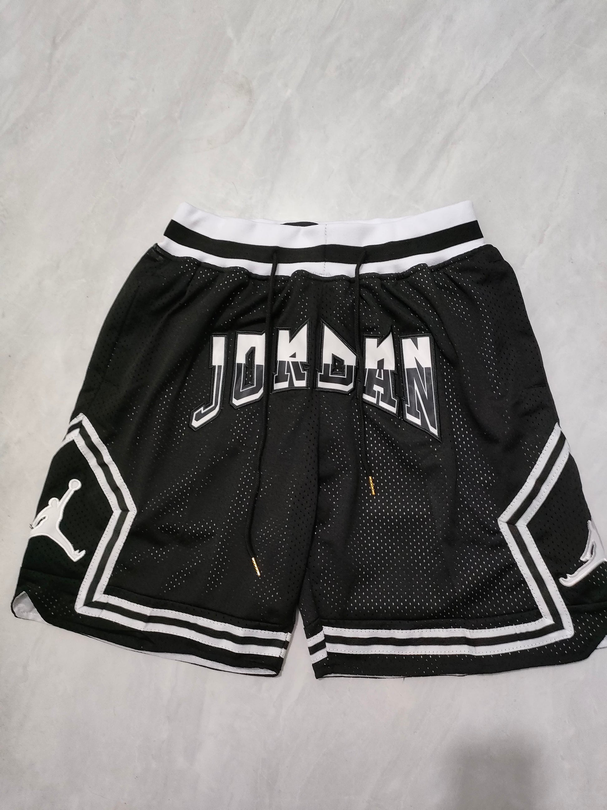 NBA Jordan Black Pocket Shorts