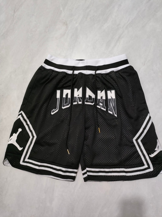 NBA Jordan Black Pocket Shorts