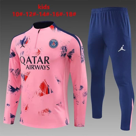 24/25 Kids # Jordan PSG Pink Camouflage Size 10-18