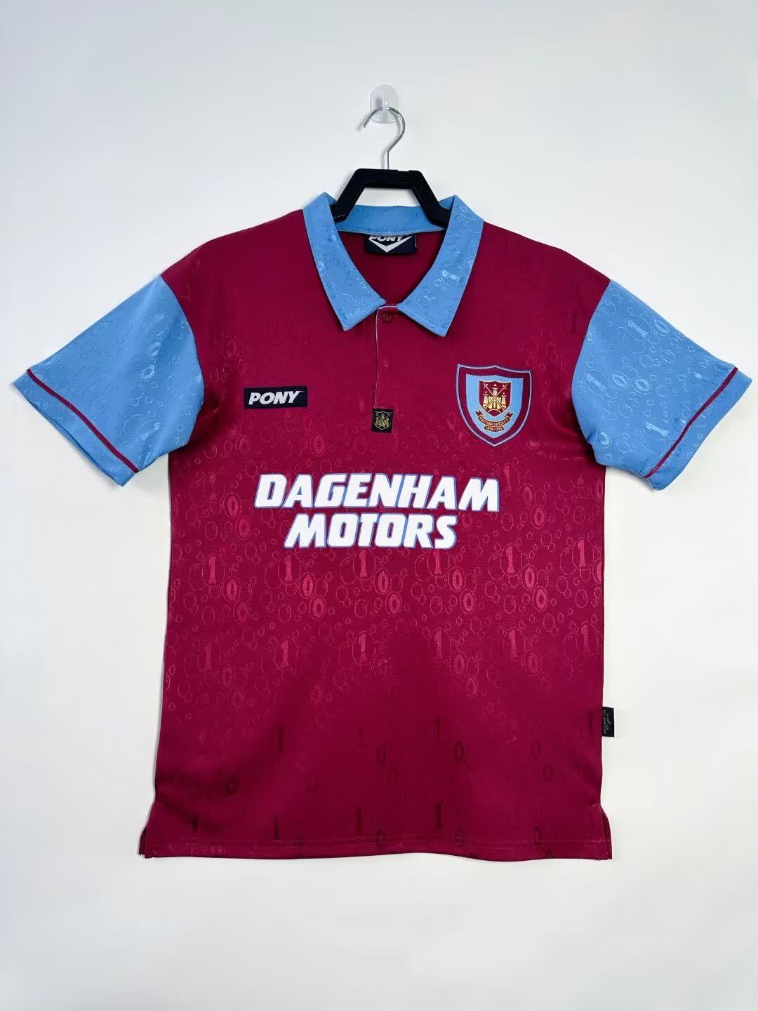 Retro 1995/97 West Ham home S-XXL
