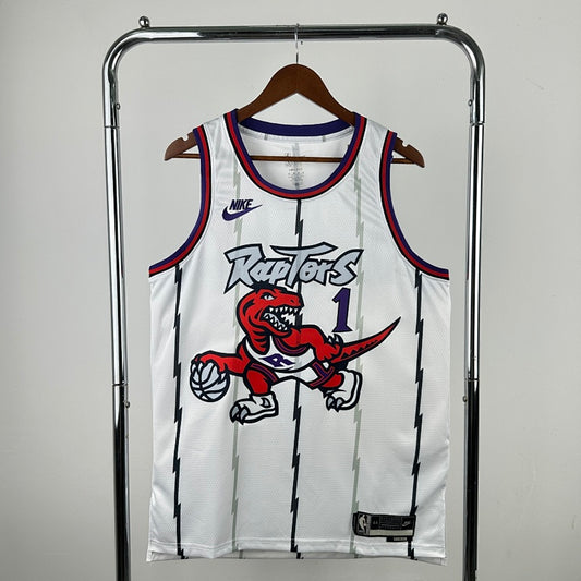 th season Raptors retro white 1 # McGrady S-XXL6