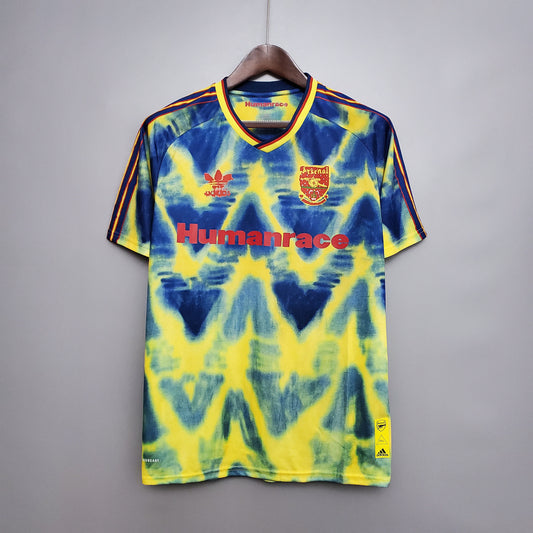 20/21 Arsenal Adidas X Human Yellow and Blue Camouflage S-XXL