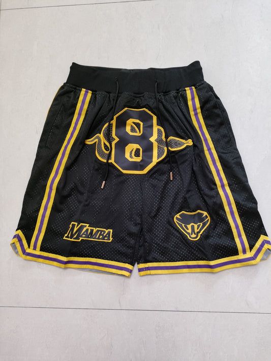 Mamba Black Snake 8 Pocket Shorts