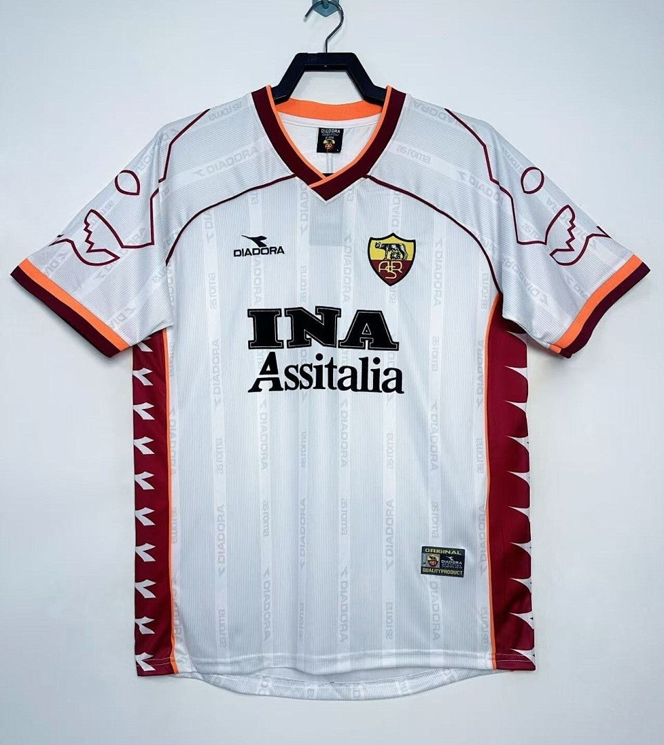 Retro 1999/00 Roma away Yupoo Soccer Jerseys S-XXL6