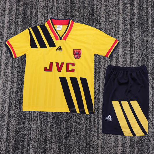 Retro Kids 1993/94 Arsenal away football Jersey&amp;Size16-28