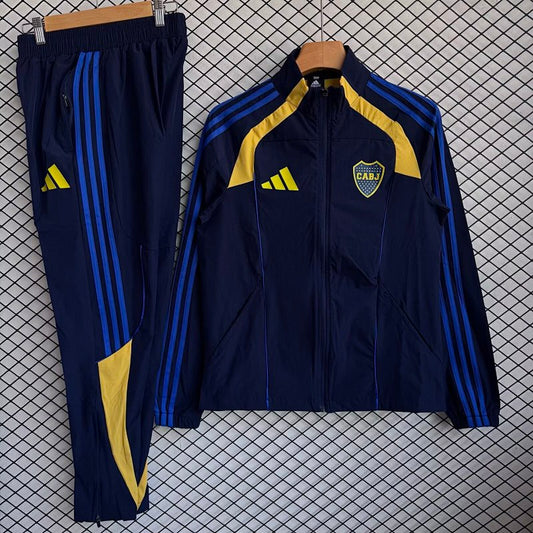 /26 Boca Juniors Blue Windbreaker Set S-XXL2
