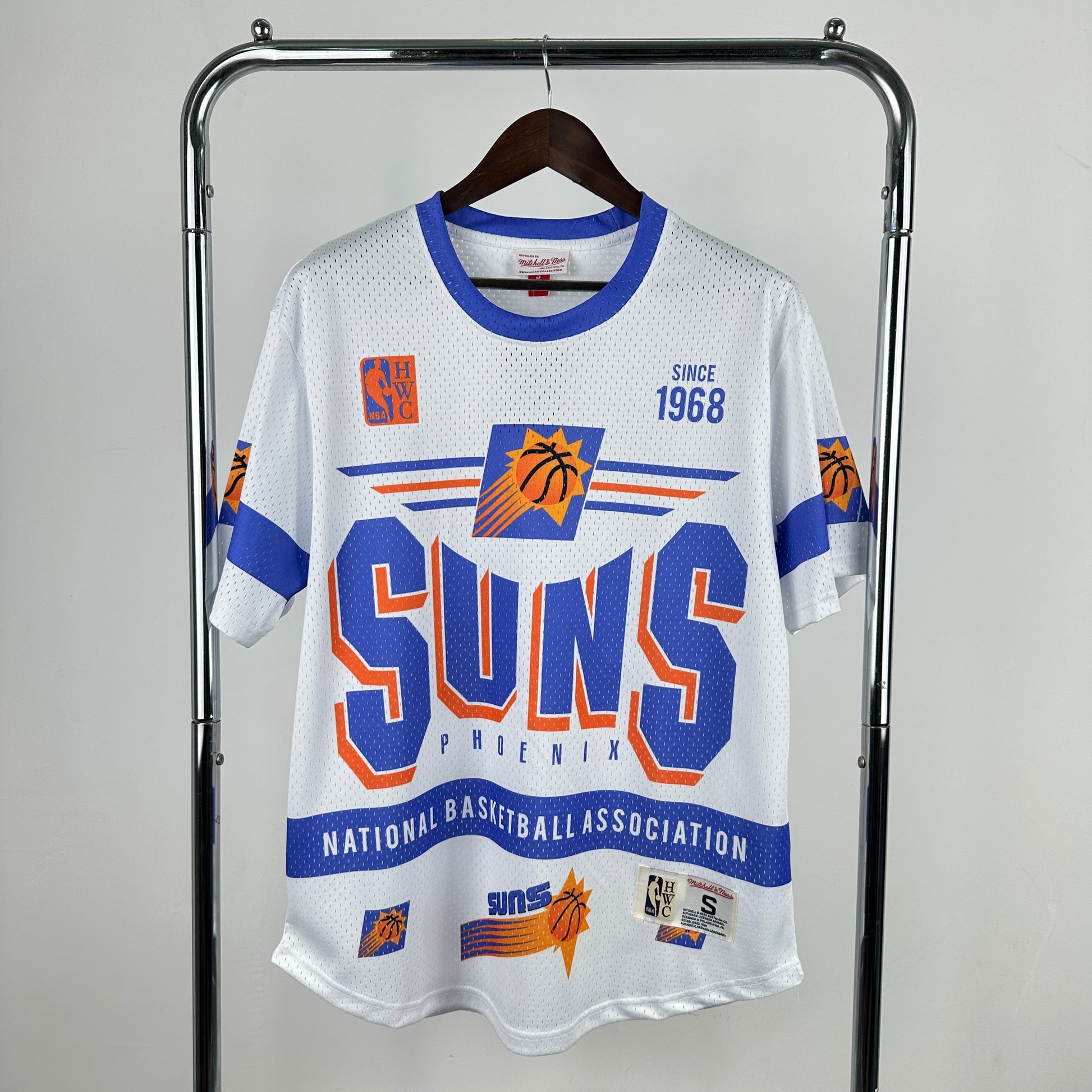 26th Phoenix Suns MN Retro Short sleeved NBA T-shirt S-XXL